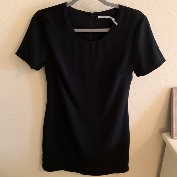 Kimchi Blue Black Shift Dress - Picture 1 of 4